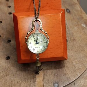 Antique Pocket Watch Necklace